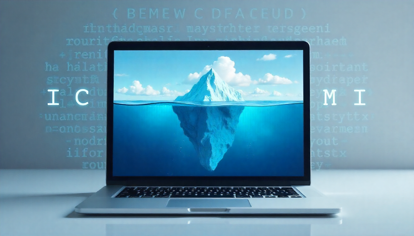 Refonte site internet 1 La face cachée de l'iceberg